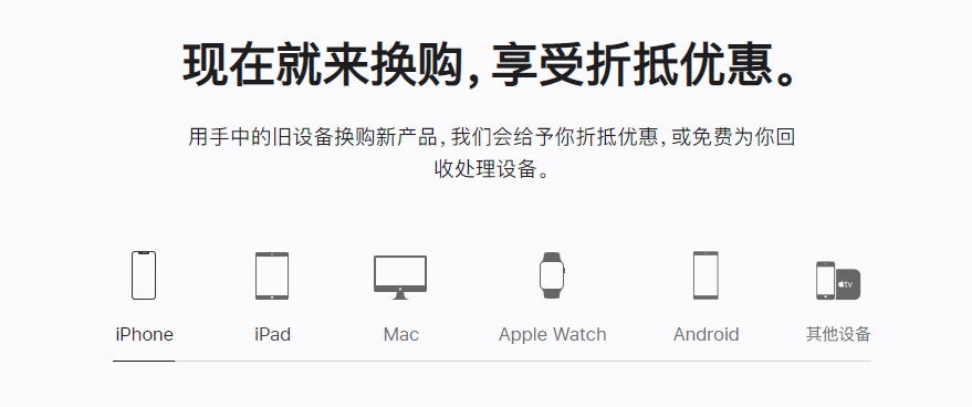 巧家苹果手机维修分享iPhone以旧换新的去处 