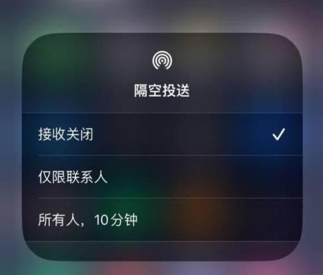 巧家苹果14维修分享iPhone 14 Pro如何开启隔空投送 