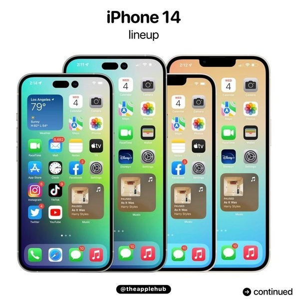 巧家苹果14维修分享iPhone 14全家福 