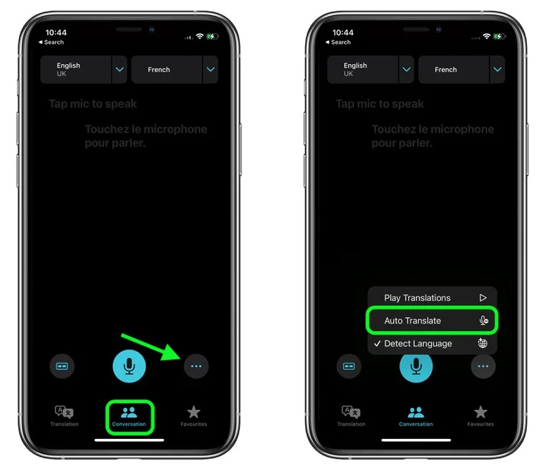 巧家苹果手机维修分享iOS 15 “翻译” App 新改进 