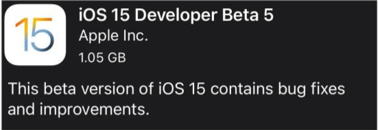 巧家苹果手机维修分享如何升级到iOS15.0 beta5 